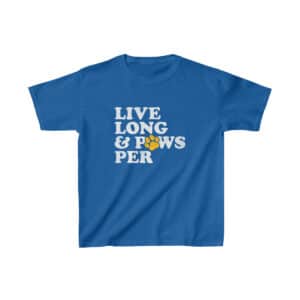 Live Long and Pawsper Kids Heavy Cotton™ Tee