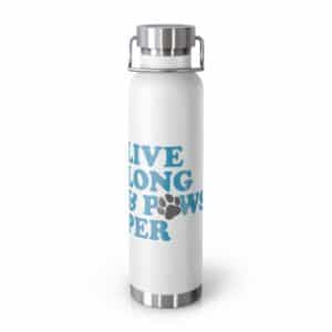 Live Long and Pawsper Copper Vacuum Insulated Bottle, 22oz